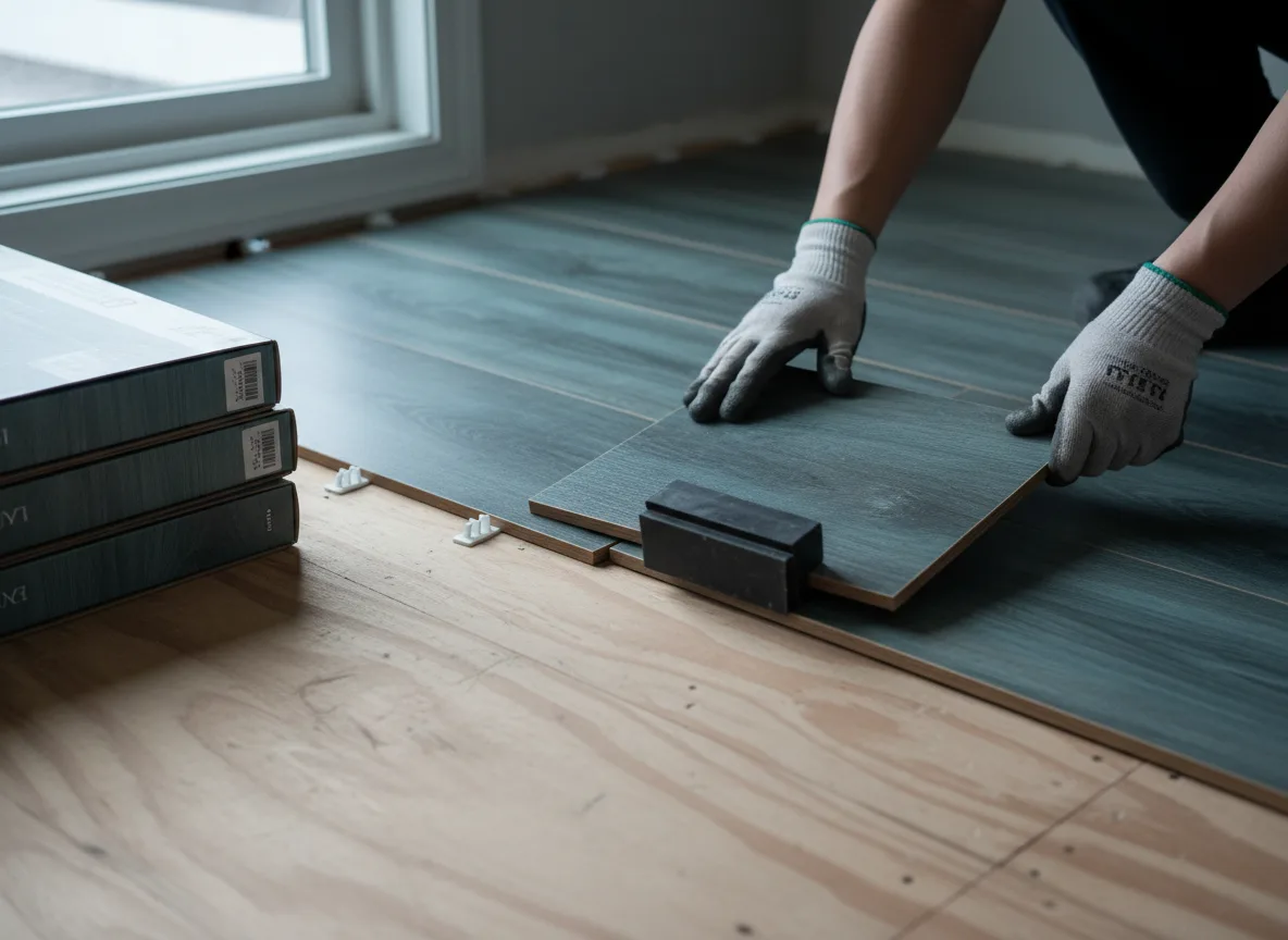 Luxury Vinyl Plank Installation company in Gridley, KS